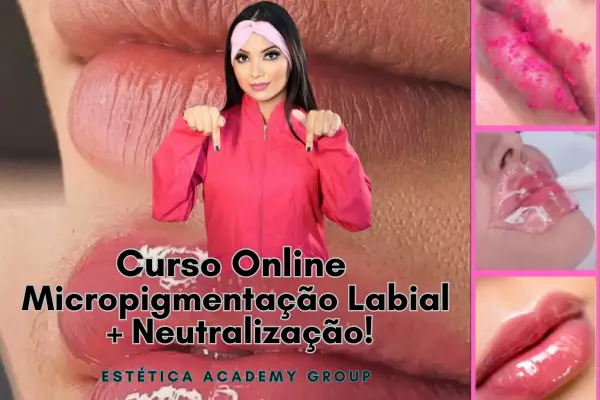 Curso online de micropigmentação labial e neutralização, curso micro labial.